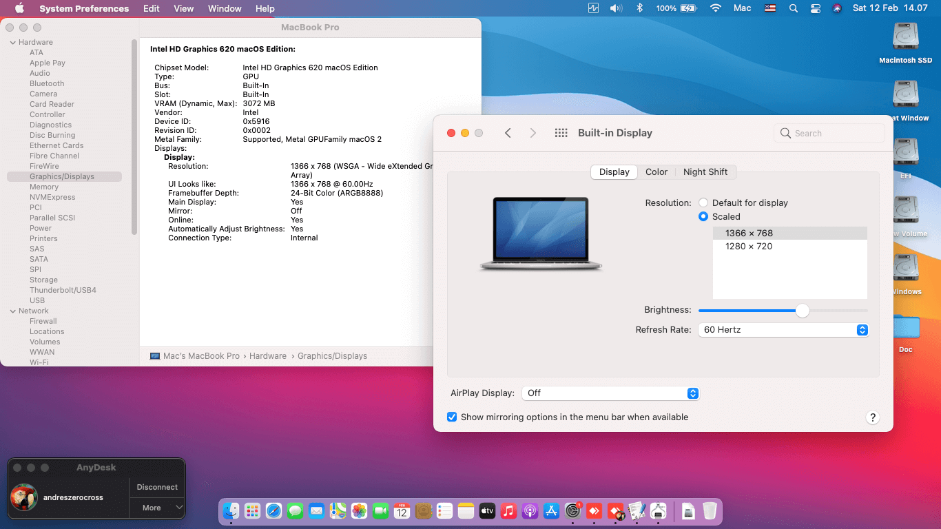 HP Pavilion 14S CF0070TX [KabyLake   Intel HD 620 + I2C]   OpenCore 8